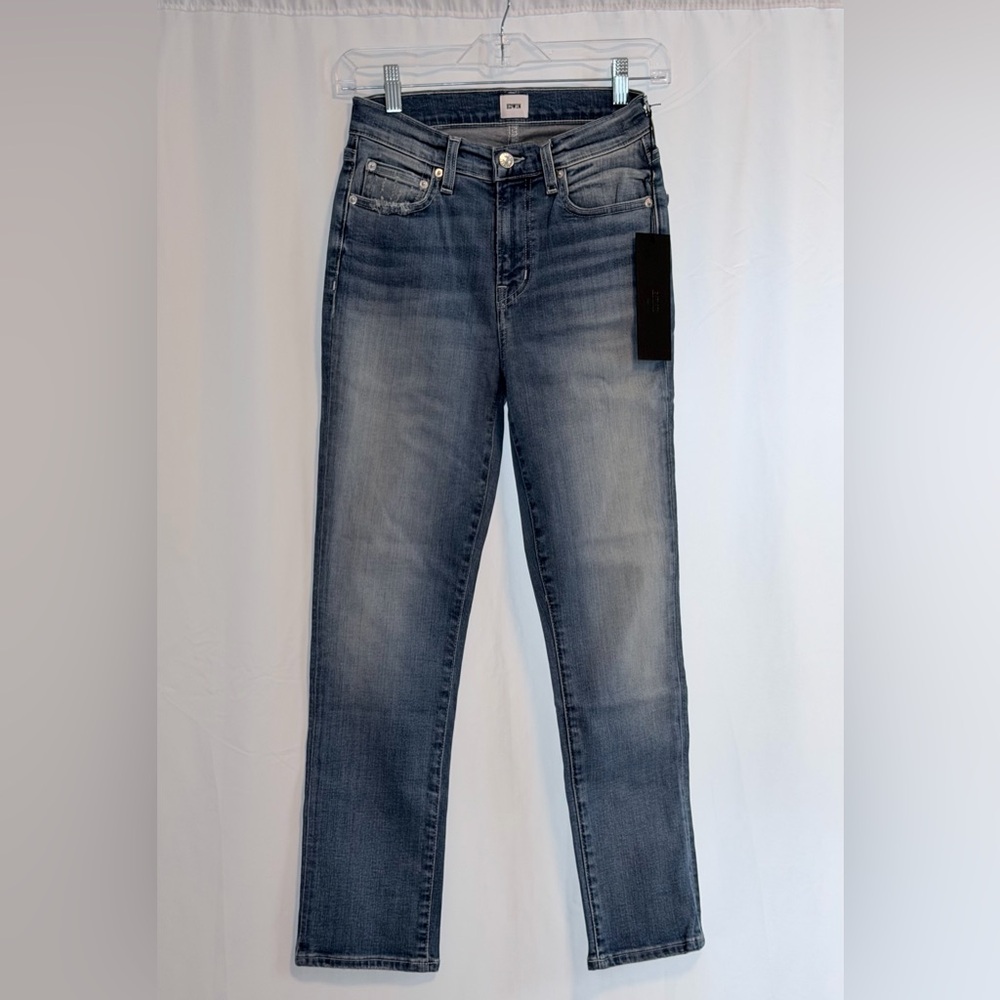 Edwin Bree Slim Skinny Ventura Wash Jeans NWT Size 25 Designer Denim